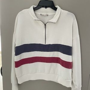 Quarter zip sweatshirt